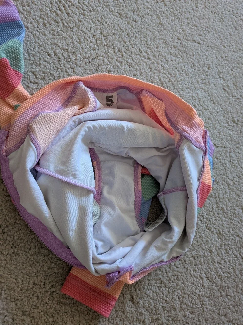 Cotton On Kids protection coverage rainbow
